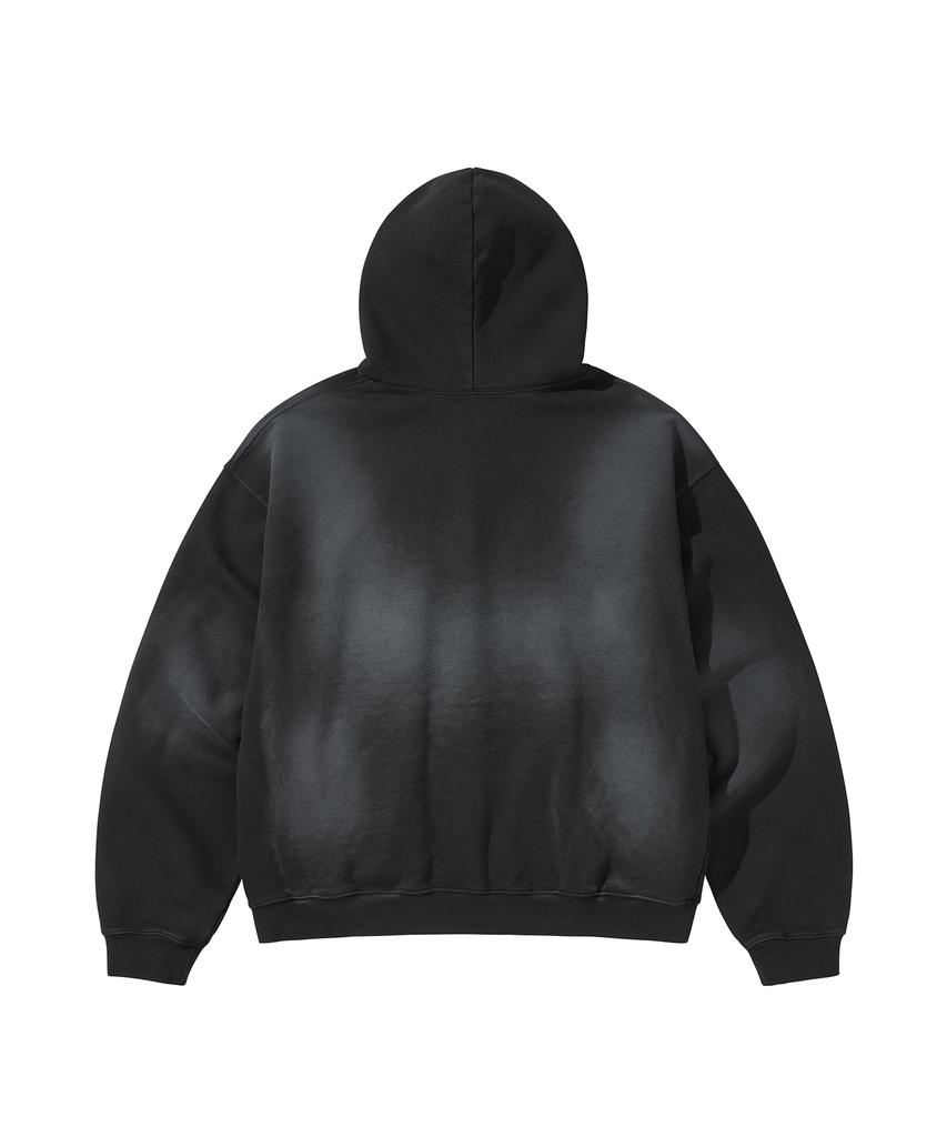 Libere Logo Zip-Up Hoodie / Black