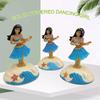 Solar Toy Solar Powered Dancing Hula Girl Swinging Bobble Toy Gift For Car Decoration Novelty Solar Dancing Toys For Children