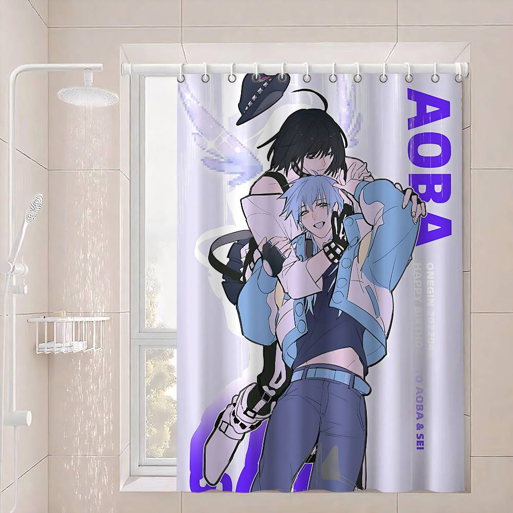 The Game D-Dramatical Murder Shower Curtain, Bathroom Decorative Shower Curtain, Waterproof Shower Curtain With Hooks