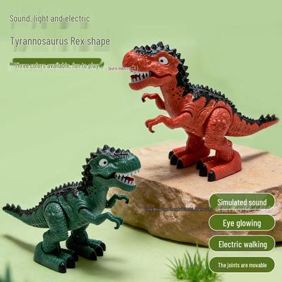 Electronic Tyrannosaurus Rex Toy: Walking, Sound, and Light-Up Features for Kids