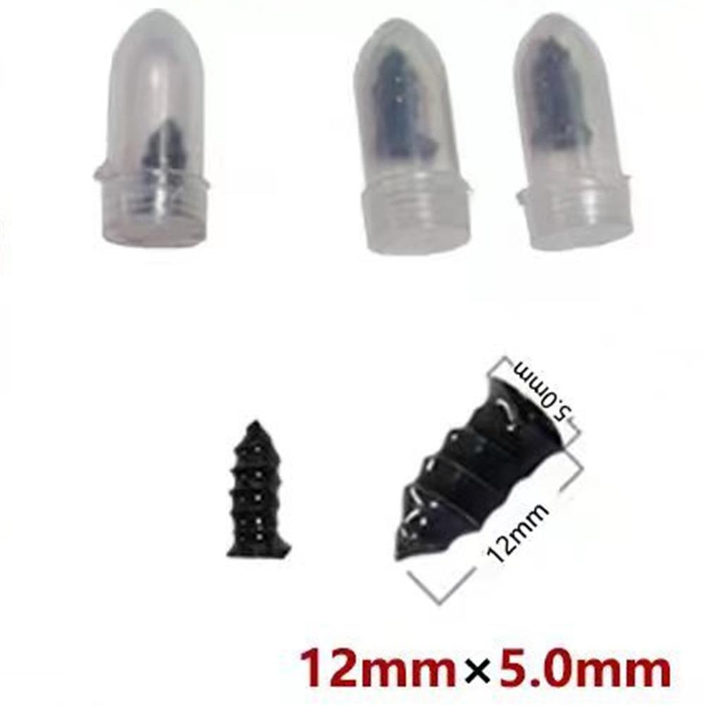 50Pcs S/M/L/XL Tire Repair Rubber Nail Rubber Tire Screw Plugs Spiral Rubber Screws  Car Tire Repair белый