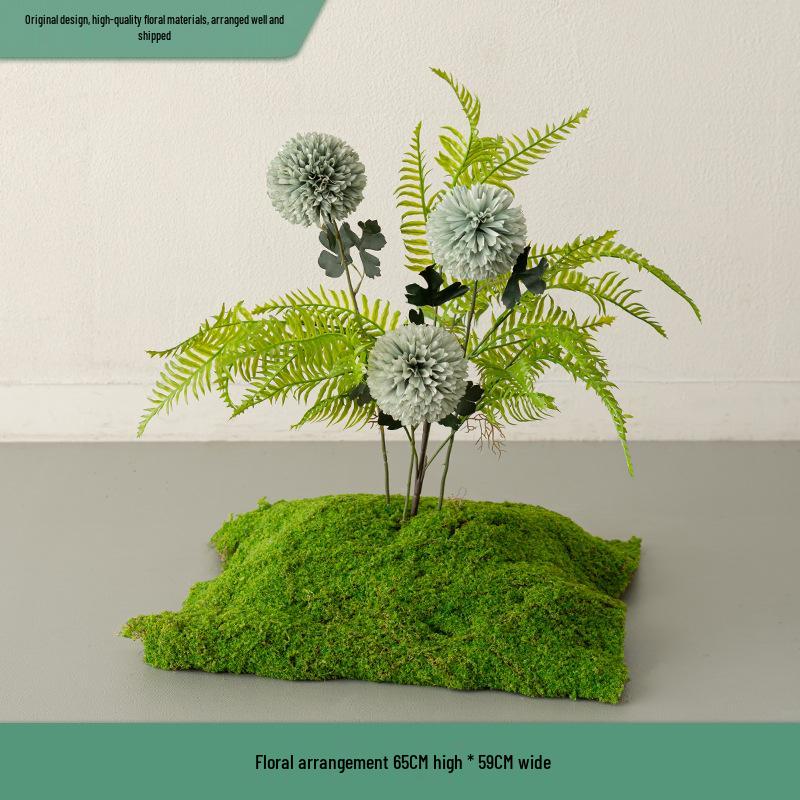 Monet Garden Artificial Floral Window Display and Landscaping Decorations