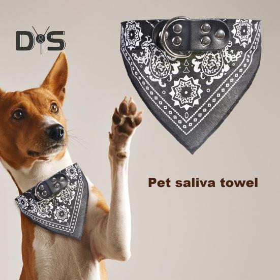Ręcznik dla zwierząt domowych w stylu etnicznym, trójkątny szalik, regulowany kołnierz bandana dla szczeniąt, psów, kotów, akcesoriów dla zwierząt, prezent