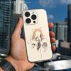 Anime S-Spice and W-Wolf Phone Case For iPhone 17,16,15,14,13,12,11 Pro,Max,Plus,X,XS,XR,SE4,E Mini Transparent Soft Cover
