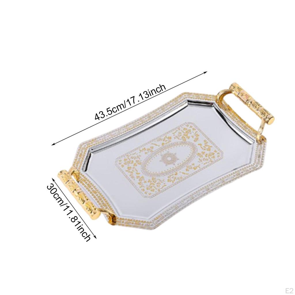 Fruit Serving Tray, Multifunctional Plate for Parties And Home