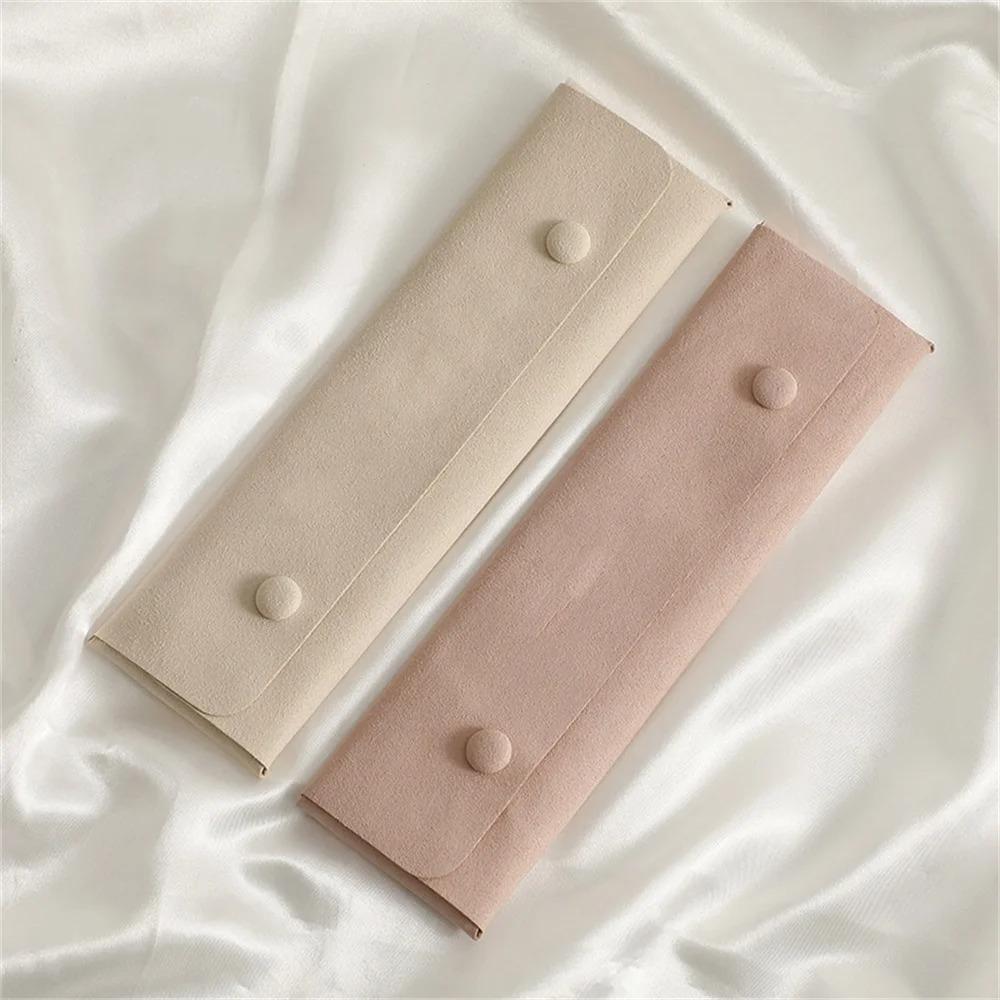 Microfiber Fabric Jewelry Pouch Mini Size Pendant Package Gift Storage Sack Gift Packaging