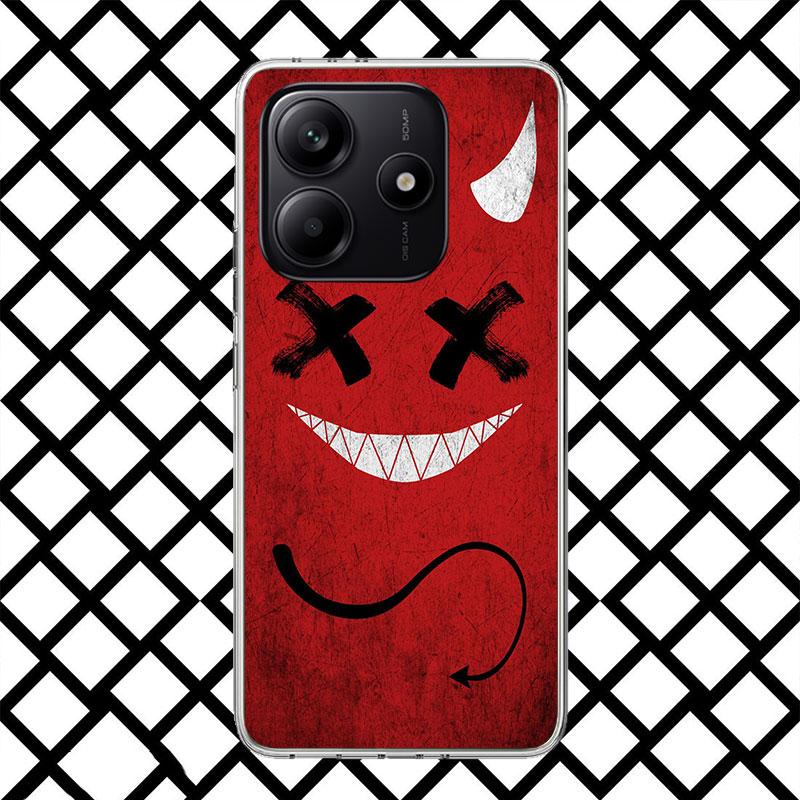 Devil Bad Boy Anime Phone Case for Xiaomi Redmi Note 15 14 14S 13 12 12S 11 Pro Plus 11E 11T 11S 10S 5G Soft Cover Fundas Redmi