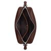 Coach Radio 23 Silver Hardware Leather Camera Bag Unisex Shoulder Bag Maple-Brown CCB51-MPL