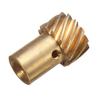 Engine Distributor Drive Gear 491" Diameter Shaft Roller Cams Compatible for  BBC 262-454 Shaft Small Big Block Brass