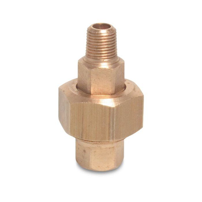 Raccord Laiton 3/4 Pouce, Vissage Conique pour Plomberie, Chauffage