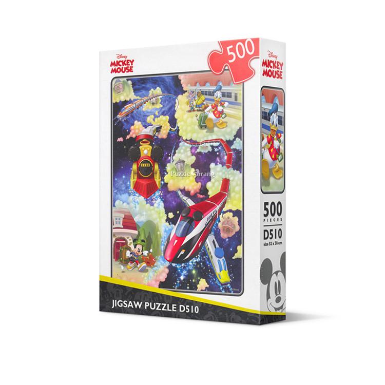 Mickey Mouse – Disney Express Train Puzzle Disney Animation 500 Teile, beliebtes koreanisches Puzzle