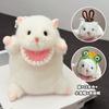 New Products Cute Golden Bear Little Hamster Plush Toy Cartoon Cute Pet Keychain Bag Pendant Girl Style To Good Friends