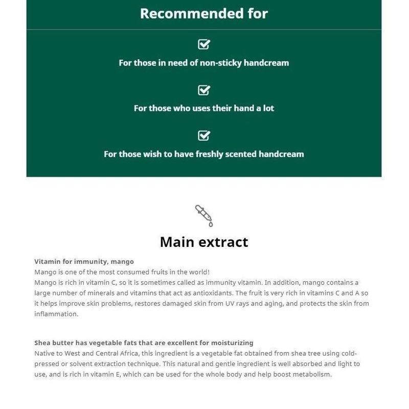 Farm Stay - Tropical Fruit Hand Cream Mango & Shea Butter