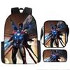 Printed Avengers The Backpack Set Oxford Fabric Pencil Case Essentials School