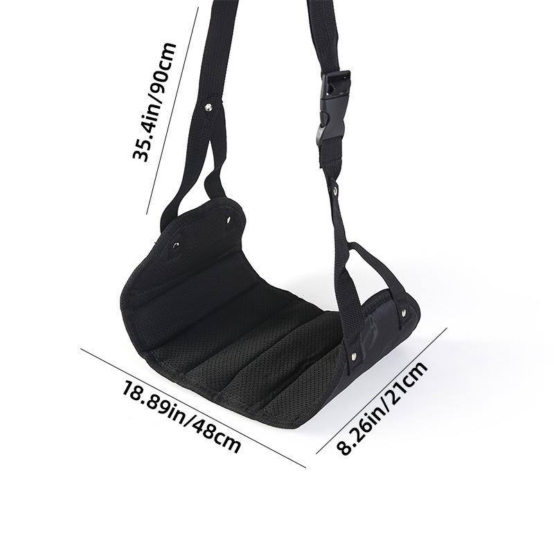 Comfortable Travel Foot Hammock Sling for Airplane