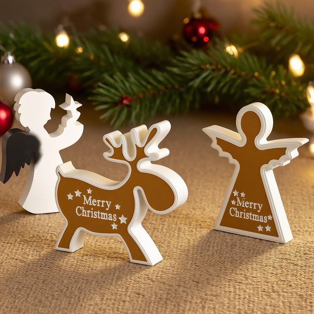 Silicone Resin Candle Mold Elk Snowflake Ornament Mould Transparent Candle Making Kit