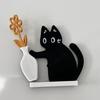 1/2Pcs Cat Whiskers Holder Refrigerator Magnet Cat Hair Miniature Vase Collector Container Pet Memorial Keepsake Decoration