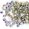 16 Cut Sides Eight Big And Eight Small Imitation Austrian Flat Bottom Drill Nail Drill Ab Color Diy Mobile Phone Case Glass Accessories Rhinestone