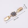 1pcs Alloy Shawl Sweater Clip, Vintage Anti Glare Collar Scarf Silk Scarf Buckle Accessory