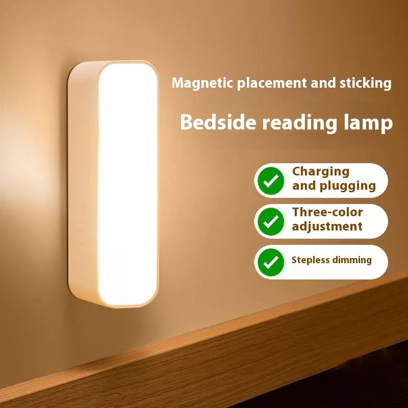 2pcs Human Intelligence Small Induction Night Lamp Charging Button Dormitory Lamp