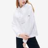Fila Logo Print Sports Casual Knit Sweatshirt Women Sweatshirt Standard-White F11W218209F-WT