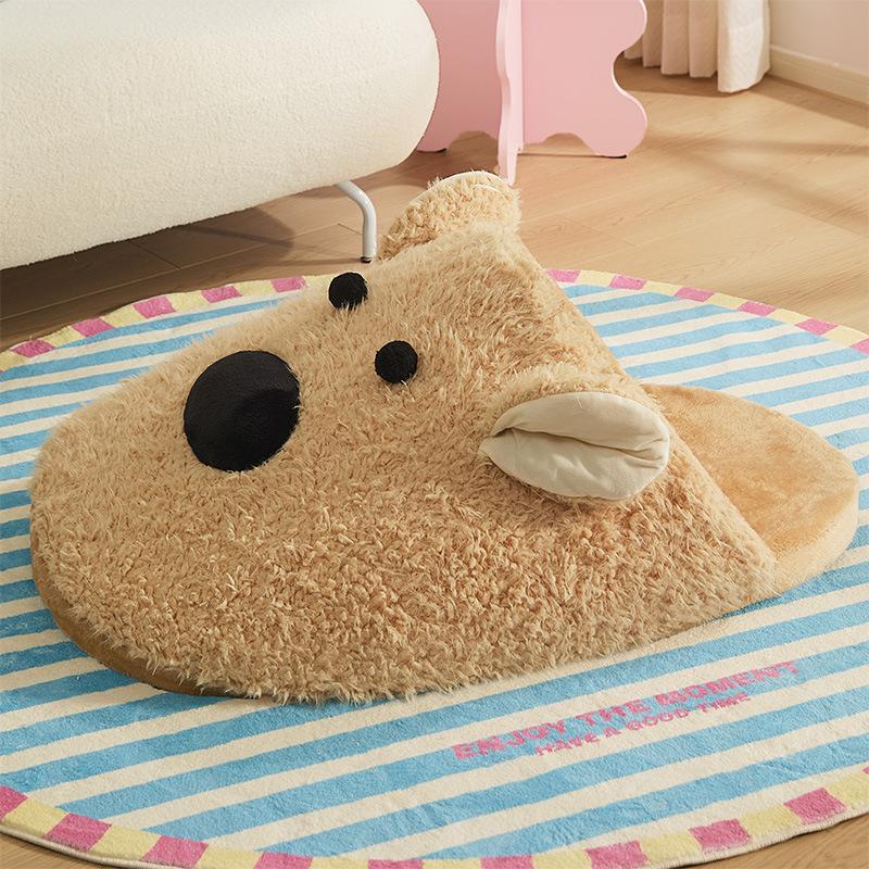 

Новые зимние теплые и безопасные съемные принадлежности для домашних животных Villa Cat and Dog Universal Тапочки Cat Nest Warm coffee slipper nest