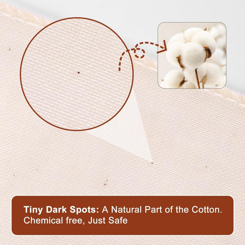 10 PCS Cheesecloth, 20x20 Inch – 100% Unbleached Cotton, Reble Hemmed Cheese Cloths for Straining, Nut Milk, Baking and Cheese Making (Grade 100)