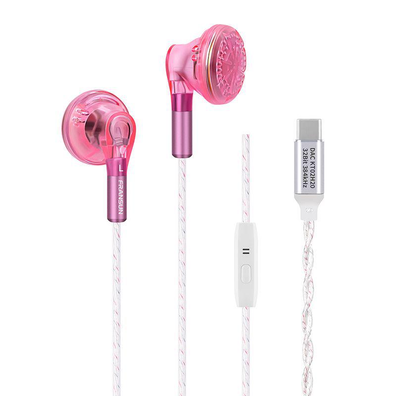 Third Generation HiFi Wired Type-C Headphones with Microphone