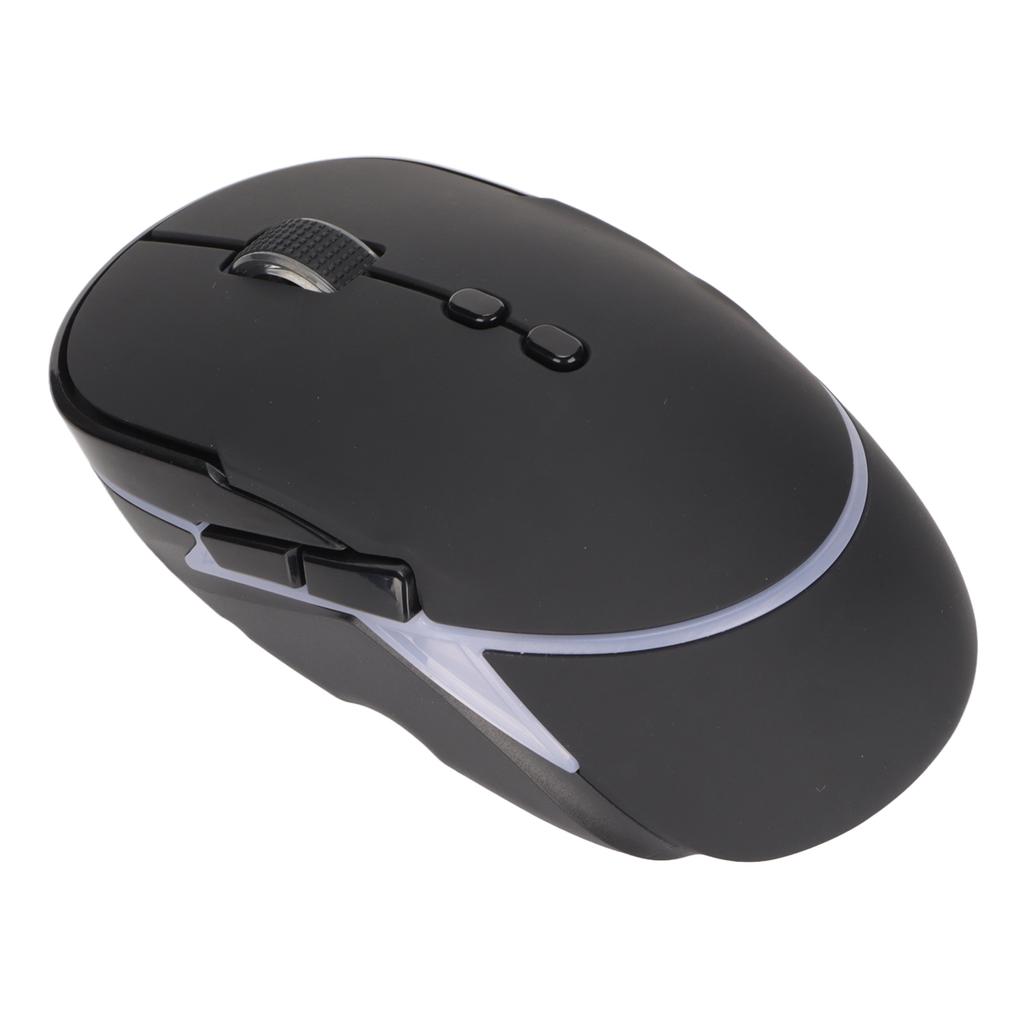 Wireless Gaming Mouse 3 Level Adjustable DPI RGB Color Backlit Ergonomic Design 2.4G Rechargeable Mouse