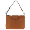 Le Pliage Xtra Brand Logo Adjustable Detachable Leather Hobo Bag Women Shoulder Bag Brown 10189987M19