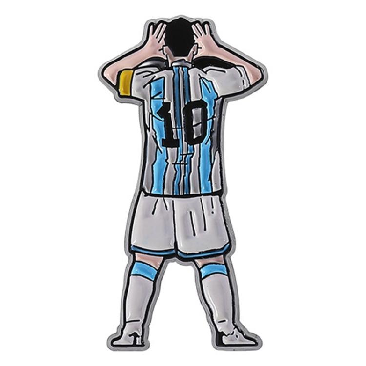 Classical Football Brooch Pin Alloy Creative Cartoon Safety Lapel Pin Jewelry Great For Outfits And Event