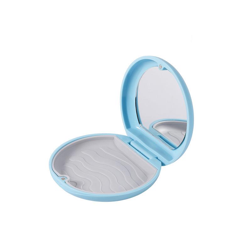 PIORPOY 1Pcs Dental Retainer Box Case Orthodontic Case Magnetic Aligner Mouth Guard Oral Hygiene Oral Care Organizer Denture NEW