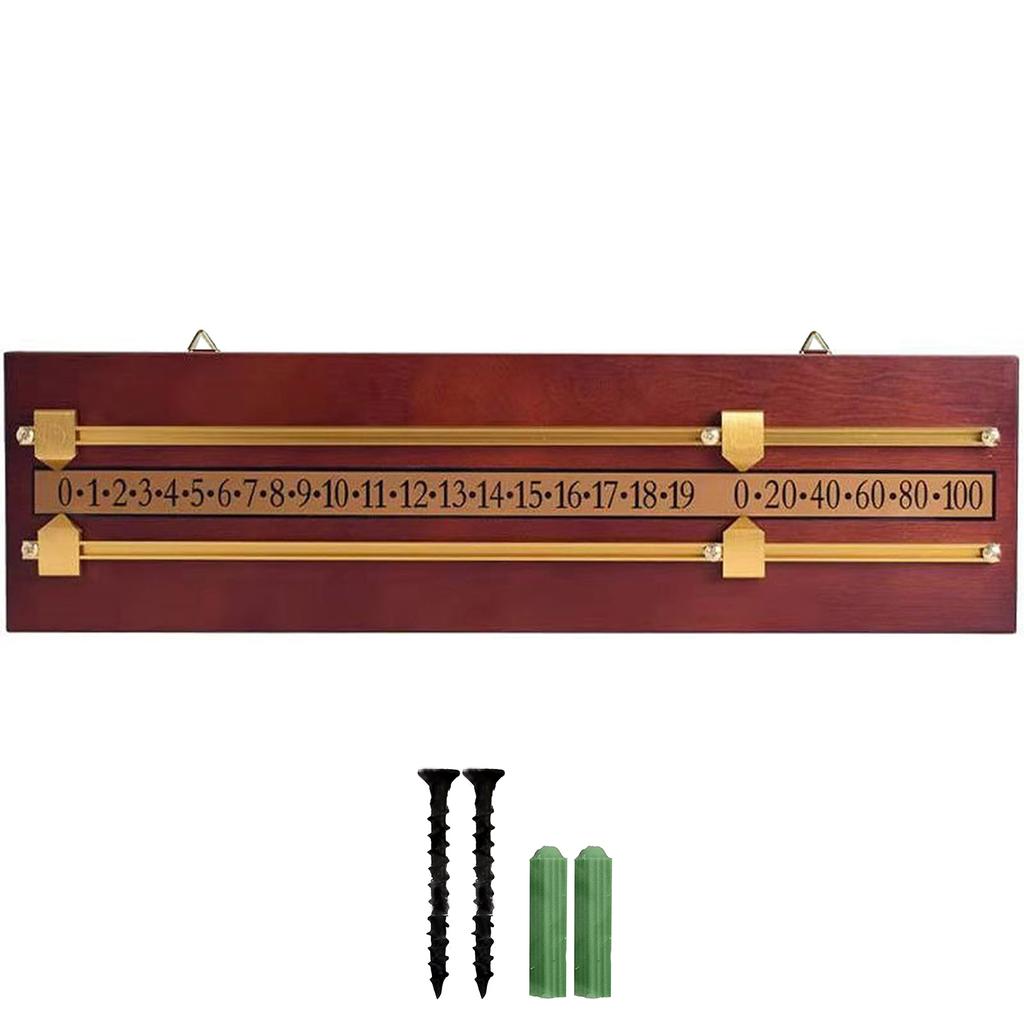 Snooker Pool Scoreboard Game Scorer Billiard Tool for Club, Billiard Scoreboard Wall Mounted Snooker Game Score Board