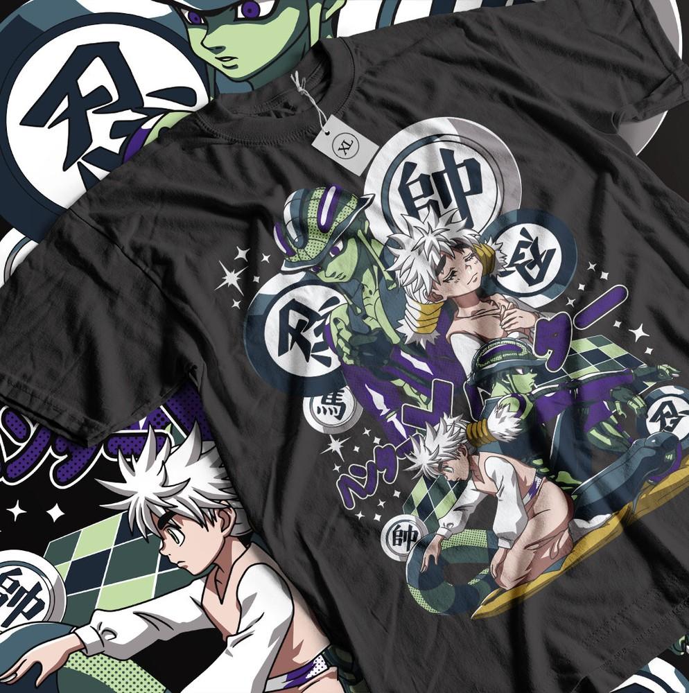 

Meruem T-Shirt Gon Killua Hisoka Zoldyc Hunter Anime Gift Shirt All Size Unisex T-Shirt XXXXL