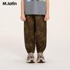 M.Latin Unisex Kids' Anti-Mosquito Fun Print Woven Long Pants