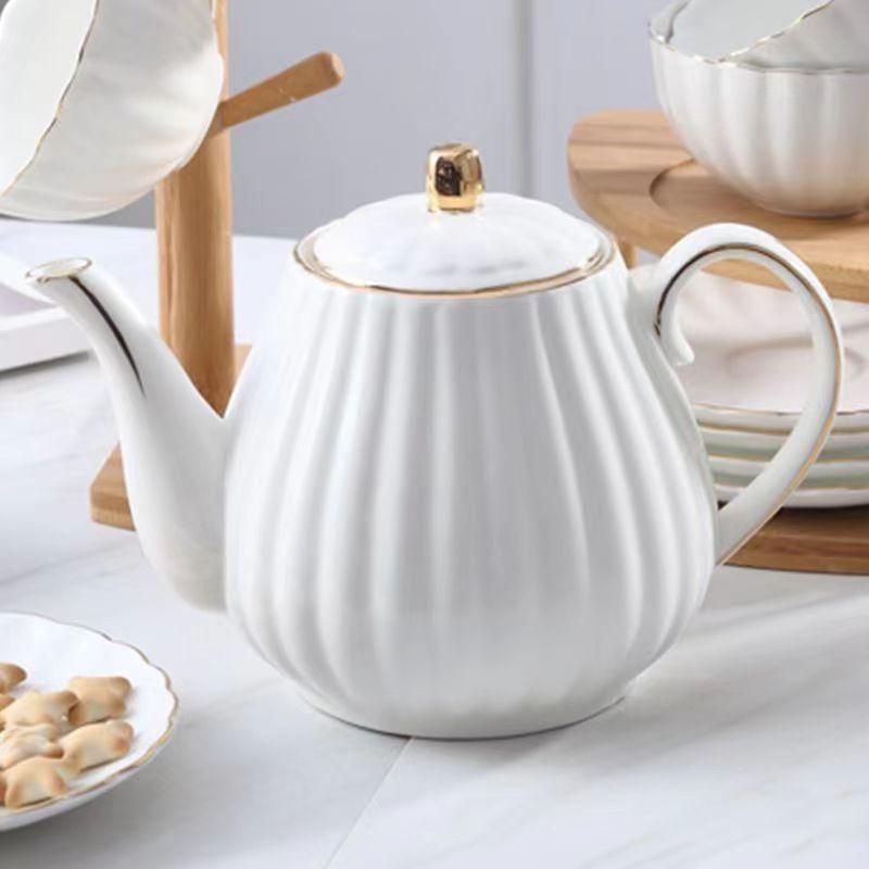 European Style Coffee Cup Set Household Flower Tea Cup