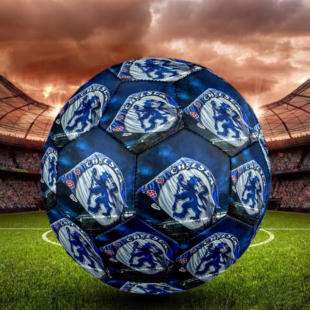 Football club.C Print Size 5 Soccer Ball, Standard Match Football for Sports Game and Team Practice, Ideal Gift for Soccer Fans