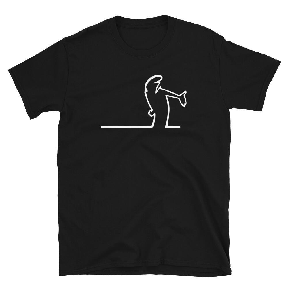 La Linea Shirt La Linea Line Ligne ShortSleeve Unisex TShirt Unisex T-Shirt L