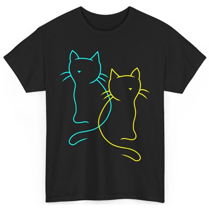 80s 90s Cats Retro Kitten Vintage Cat Children s T Shirt S разноцветный