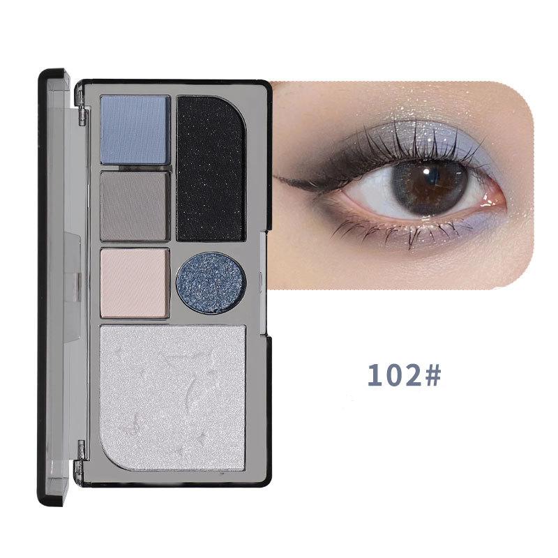 

Палетка теней для век Dark Night Goddess Перламутровые матовые блестящие румяна Универсальная палитра теней для век