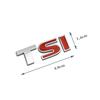 Metal Letters For Car Volkswagen Golf 7 TSI VW Jetta Polo 5 6 Tiguan Passat MK7 MK6 TSI Logo Emblem Sticker Trunk AccessoriesNB9