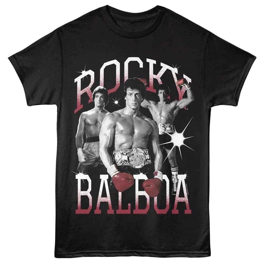 Rocky - Balboa - American Classics - Black  Short Sleeve Children s T-shirt 100