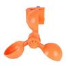Solar bird repellent bird scarer new farm orchard bird scarer-orange-1 piece