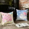 Little T-Twin Stars Cushion Cover Birthday Anniversary Gifts Double Sided Printed Zipper Cushion Cover Soft Skin Bedding