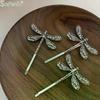 Vintage Inspired Dragonfly Hair Clips for Women Girls Stylish Hair Barrettes Headwear for Weddings and Festivals