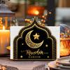 Dekoracyjny uchwyt na serwetki Ramadan Antypoślizgowy dozownik chusteczek Eid Mubarak Pudełko na chusteczki Prezenty Ramadan