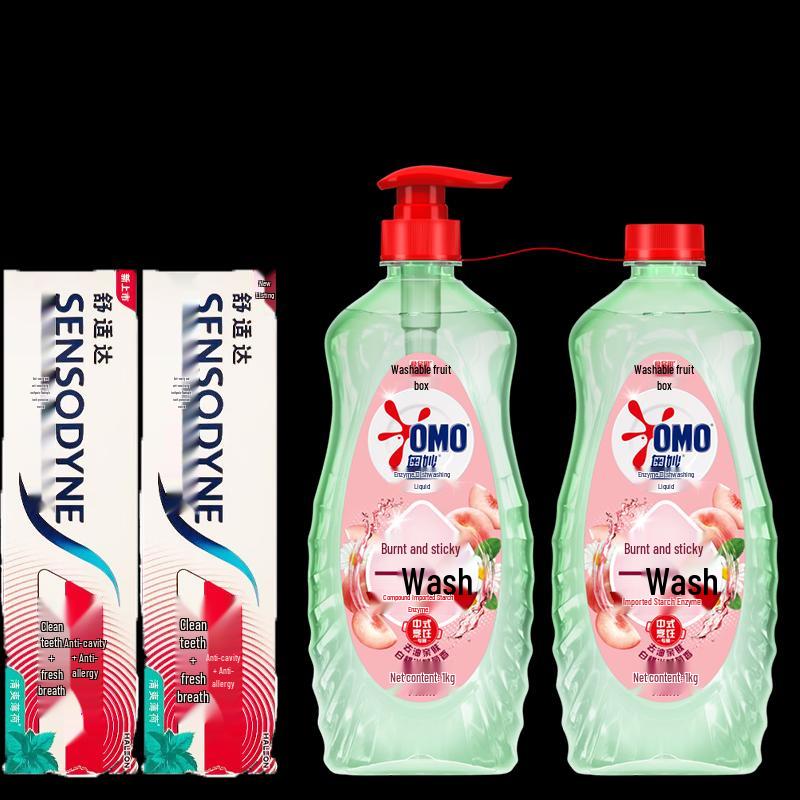 Sensodyne Anti-Cavity & Anti-Sensitivity Toothpaste Bundle