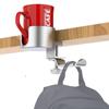 Headphone Hanger 2 In 1 Desk Cup Holder Easy To Install Under Table Cup Stand Hook  Office