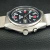 VINTAGE RICOH R31 AUTOMATIC JAPAN MENS BLACK COLOR DIAL WATCH a707916-1