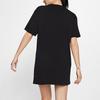 Nike Essential Loose Fit Soft Comfort Round Neck Short Sleeve Dress Women Dress Black CJ2243-010